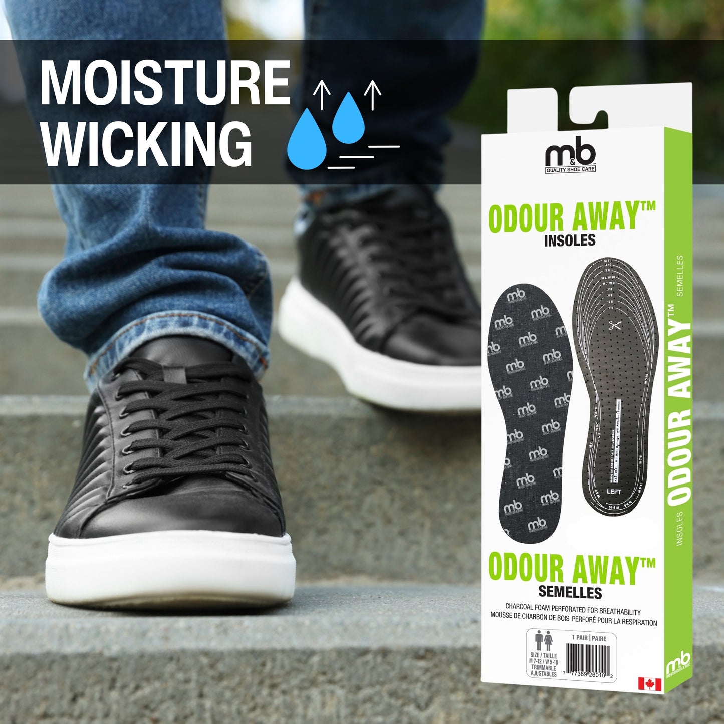 M&B Odor Away Insoles