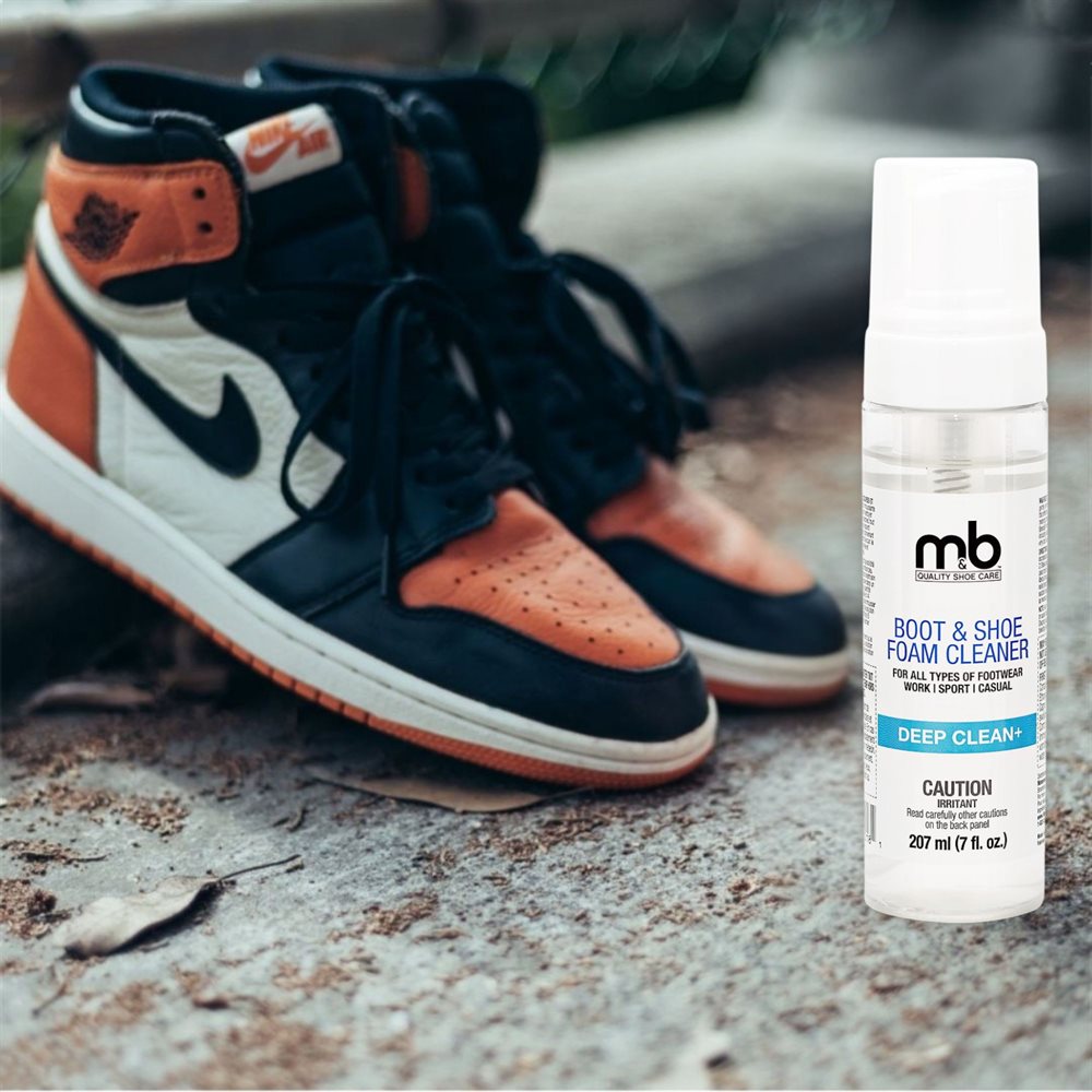 M&B Boot & Shoe Foam Cleaner