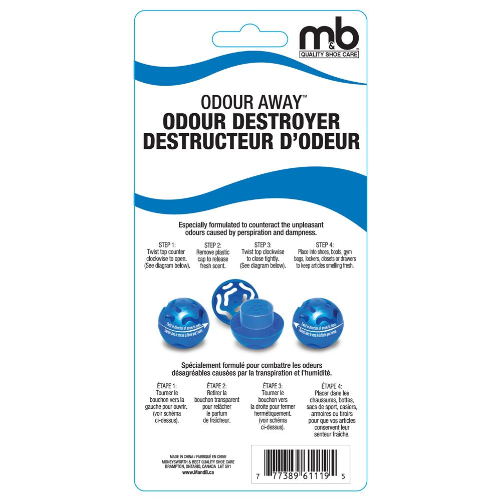 M&B Odour Away™ Odor Destroyer Sport Balls